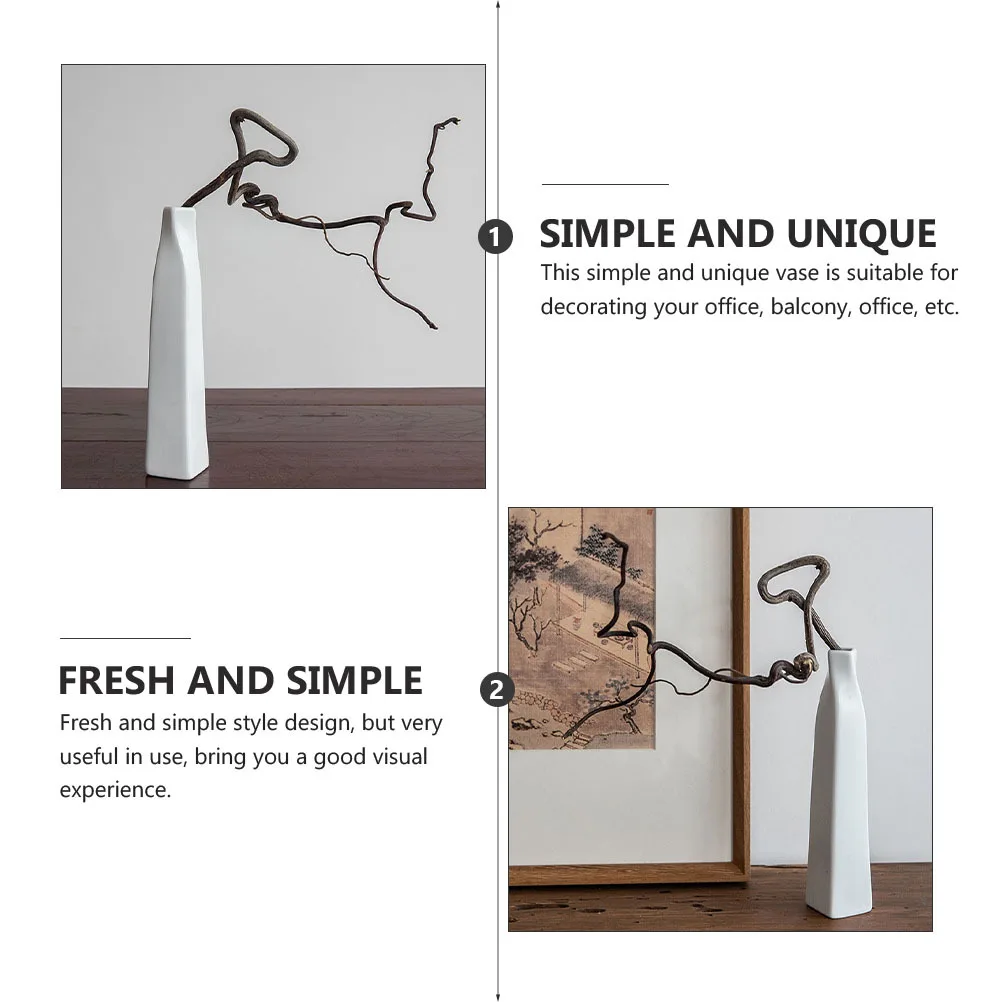

1Pcs Transfer Flower Vase Modern Simple Style Hydroponic Flower Arrangement Pot Home Decoration Ceramic Vase