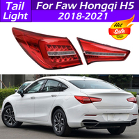 For Faw Hongqi H5 2018 2019 2020 2021 LED Car Rear Bumper Tail Light Turn Signal Light Brake Light Tail Lamp Assembly Taillights