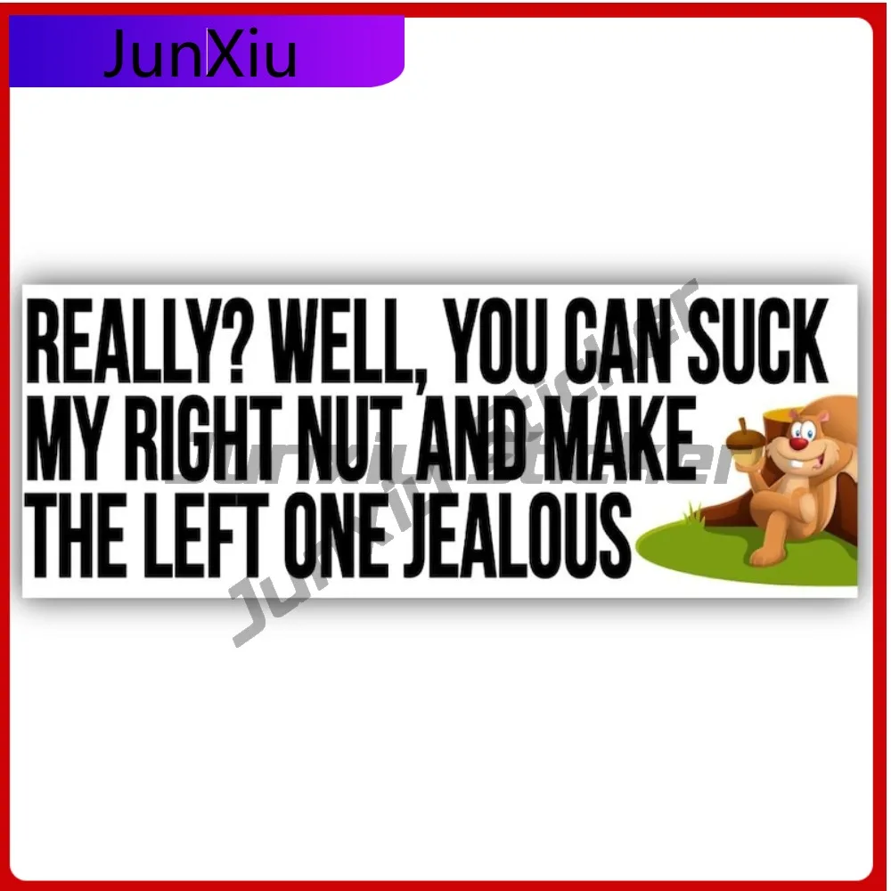 

Really Well You Can Suck My Bumper Vinyl Sticker Blue Collar Humor Car Truck Water Bottle Occlusion Scratch Stickers For Rv Car