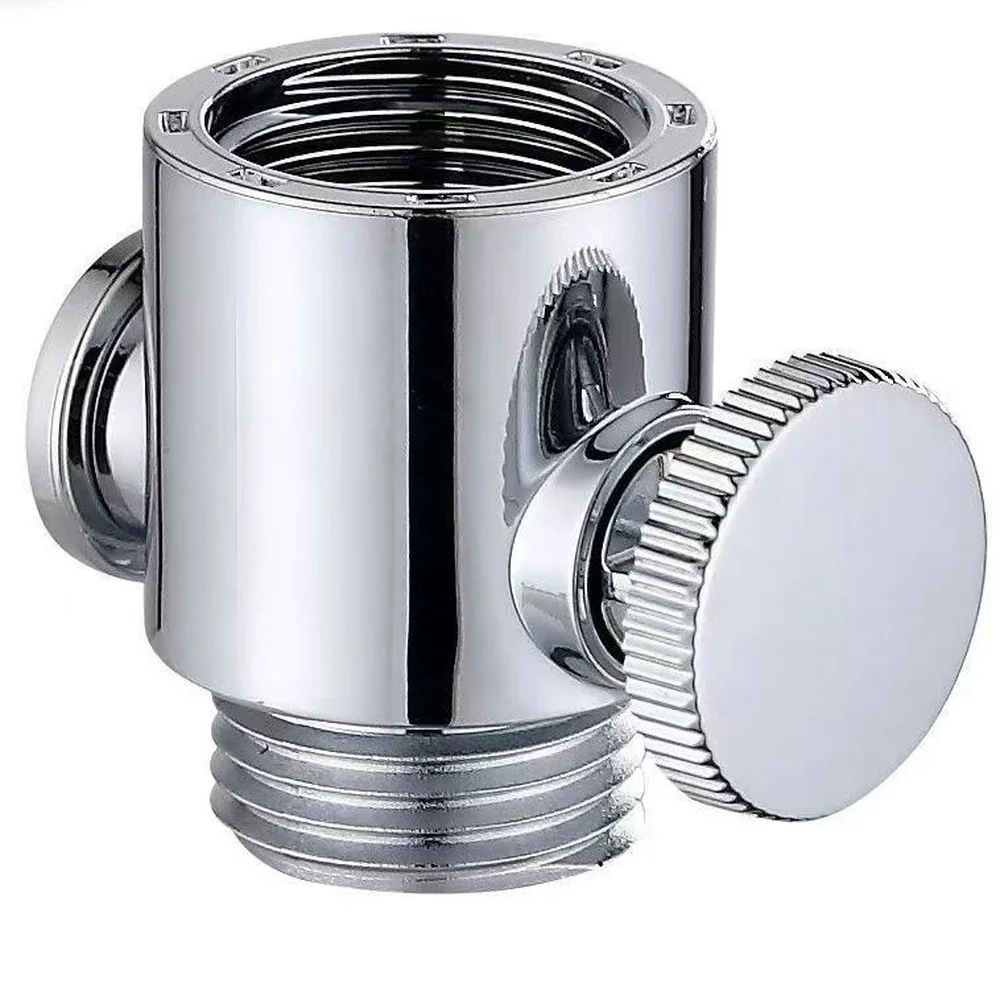 Universal Shower Head Shut Off Valve Bathroom Faucet Control Switch Adjust Water Flow Stop Button Portable Plastic Accessory
