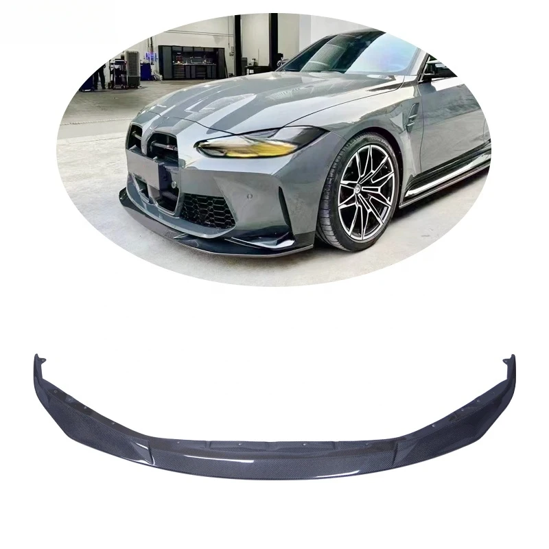 

R44 Style M3 G80 Carbon Front Lip Fiber Front Bumper Spoiler for G80 M3 G82 M4 2022 up