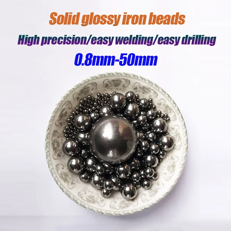 

1kg Solid Iron Ball With Bright Surface And No Hardness, 1/2/3/4/5/6/7/8/9/10/11/12/50mm Standard Small Iron Ball