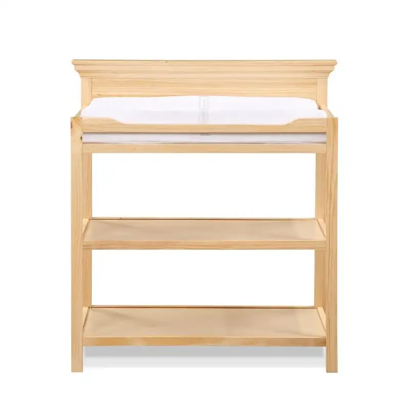 Natural Changing Table Universal Design for Infants and Toddlers, Adjustable Height and Functional Storage, Ideal for Nursery