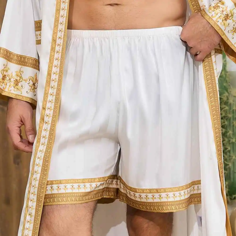 Men's Luxury Home Wear Shorts Stylish Comfortable Spring Season Unisex Short Pants for Relaxing at Home
