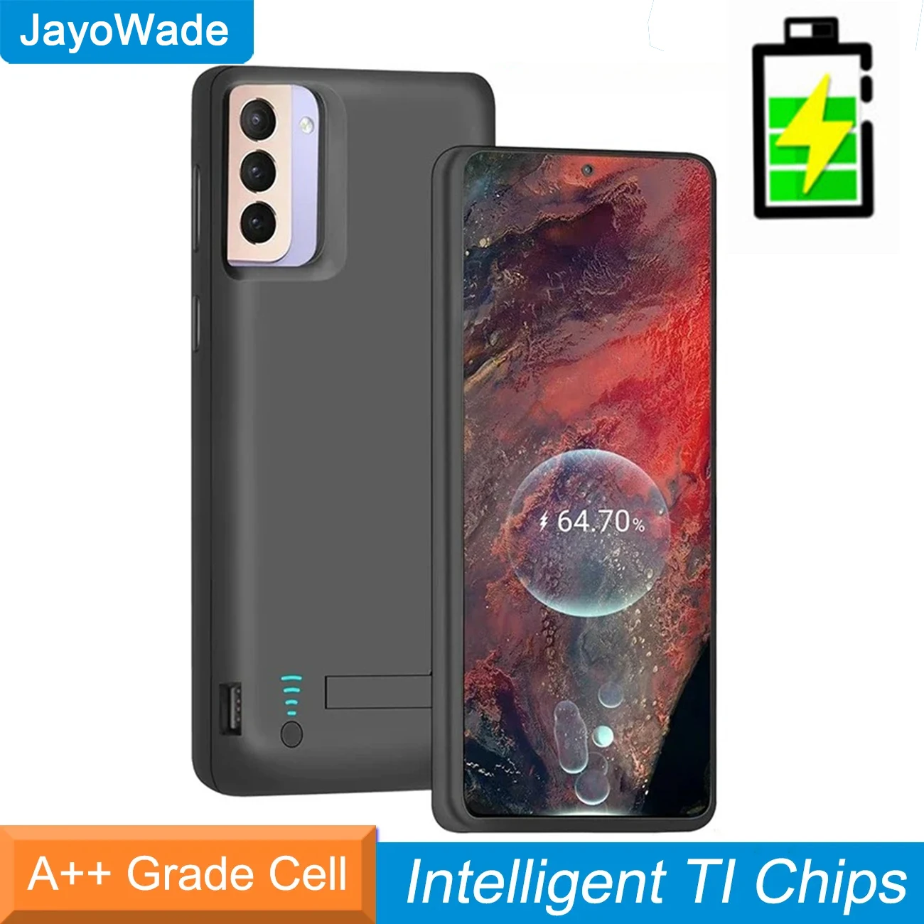 10000mah For Samsung Galaxy S21 Plus Power Case S21 Ultra Silm Portable Power Bank Cover For Samsung S21 Battery Charger Case