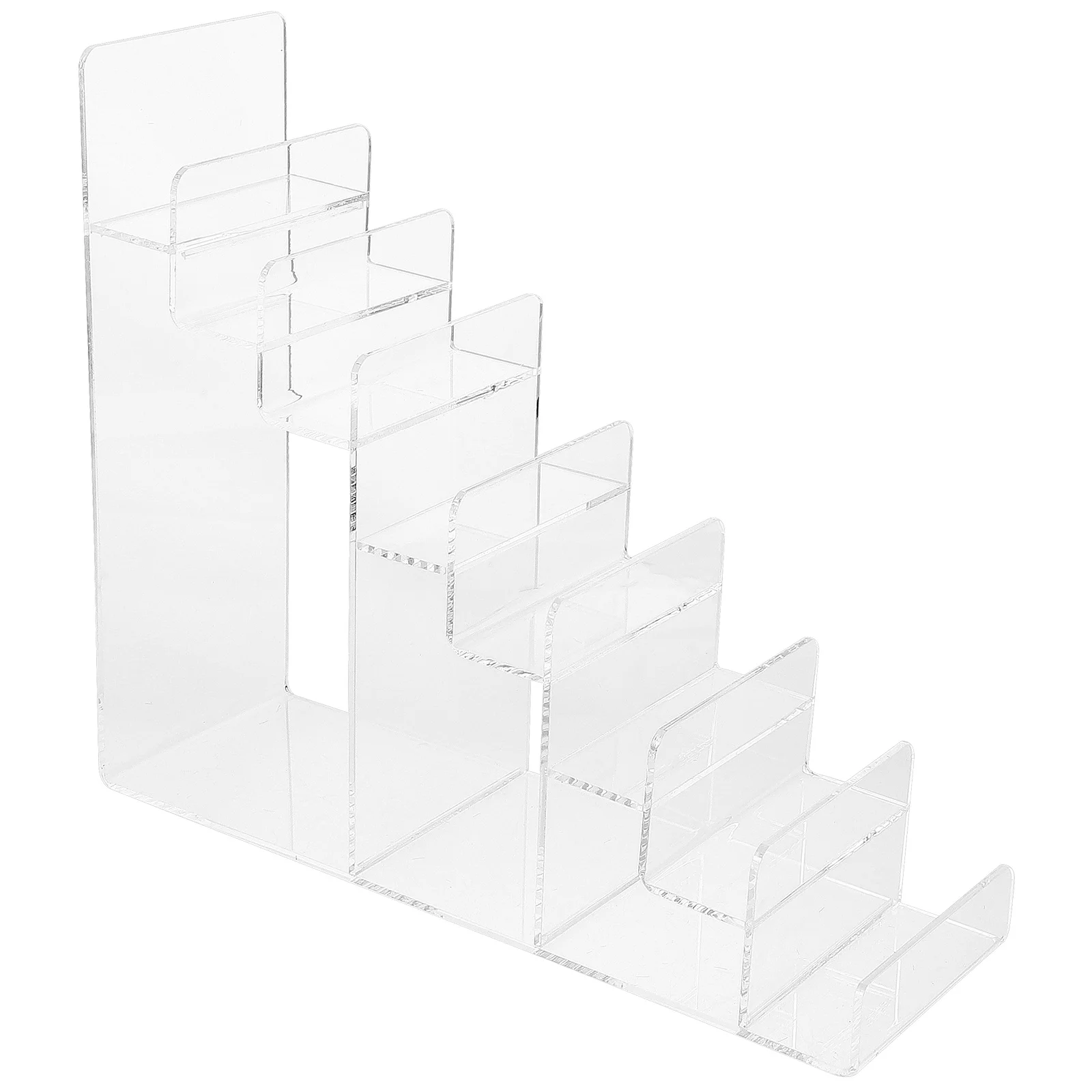 Acrylic Wallet Rack Multi-Tier Display Stand Clear Organizer Storage Desktop Holder Purse Glasses Jewelry Display Rack