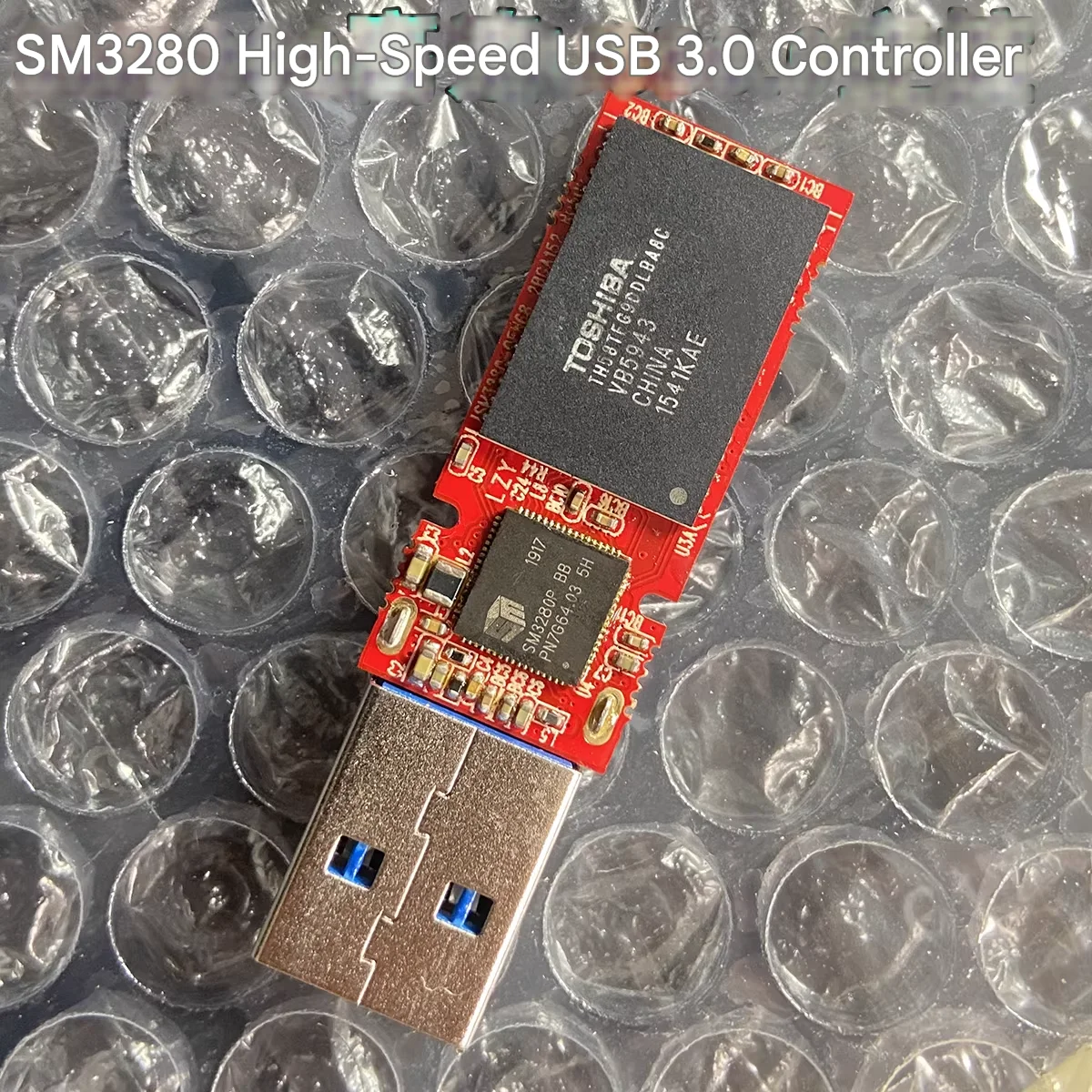 USB 3.0/3.1 High-Speed Flash Drive 128GB Silicon Motion SM3280 Dual-Channel Controller Read Speed: 360MB/s
