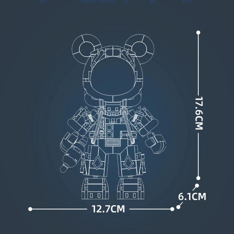 جديد رائد الفضاء مدينة المكوك صاروخ الأقمار الصناعية اللبنات محطة الفضاء زحل الشكل رجل الطوب مجموعة هدية للأولاد #6