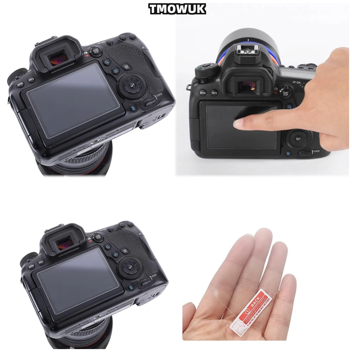 

For Canon 650D 9H Hardness HD Clear Tempered Glass Screen Protector Anti-Scratch LCD Film