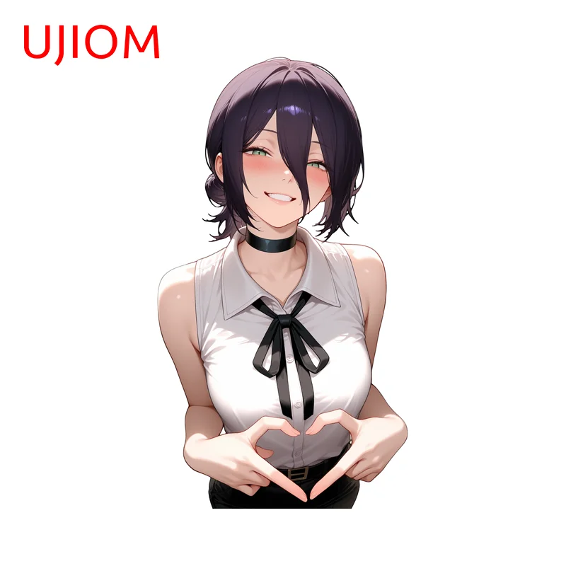 UJIOM Reze Shirt Wall Sticker Fashionable Occlusion Scratch Game Room Windows Vinyl Decal Bookcase Table Wallpapers for Kids