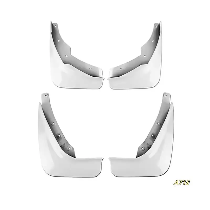 

Front,Rear Wheel Mudguards 4Pcs/Set White Fenders Fit For Volvo XC60 2018-2023 Car Accessories Protection