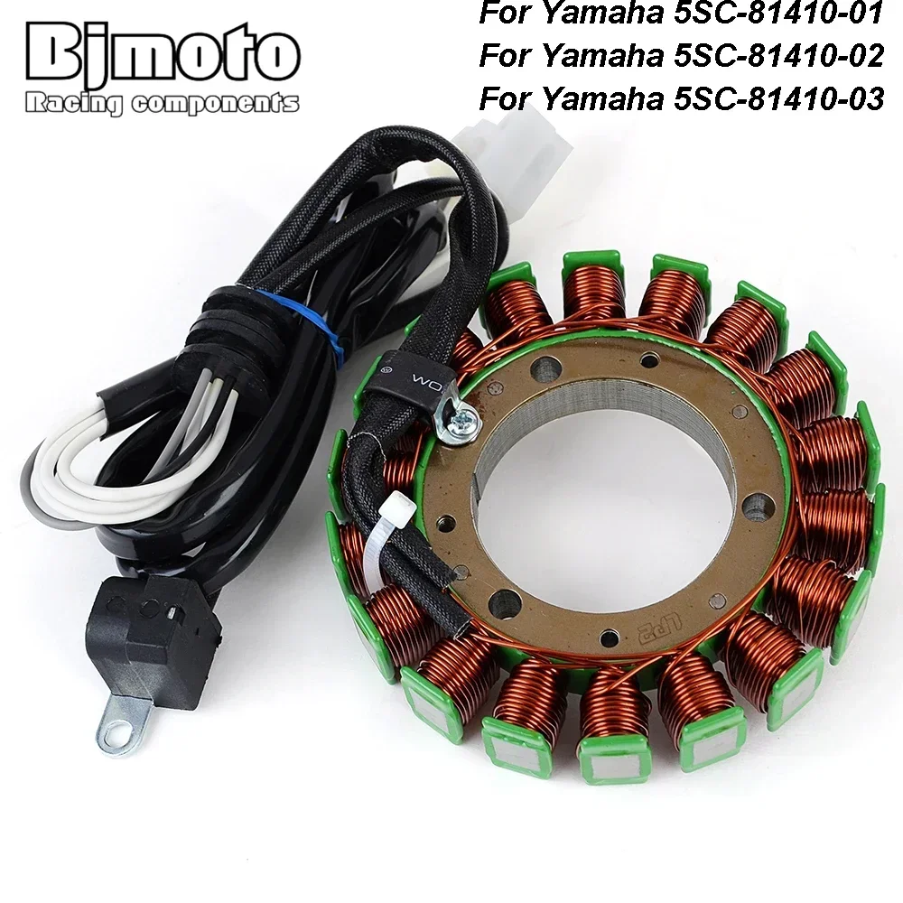 Stator Coil For Yamaha  XV125 XV250 Virago 125 250 SRV250 FZ6 FZ6S WaveRunner FX 1800 HO AR 190 XVS650 V-Star Midnight Custom