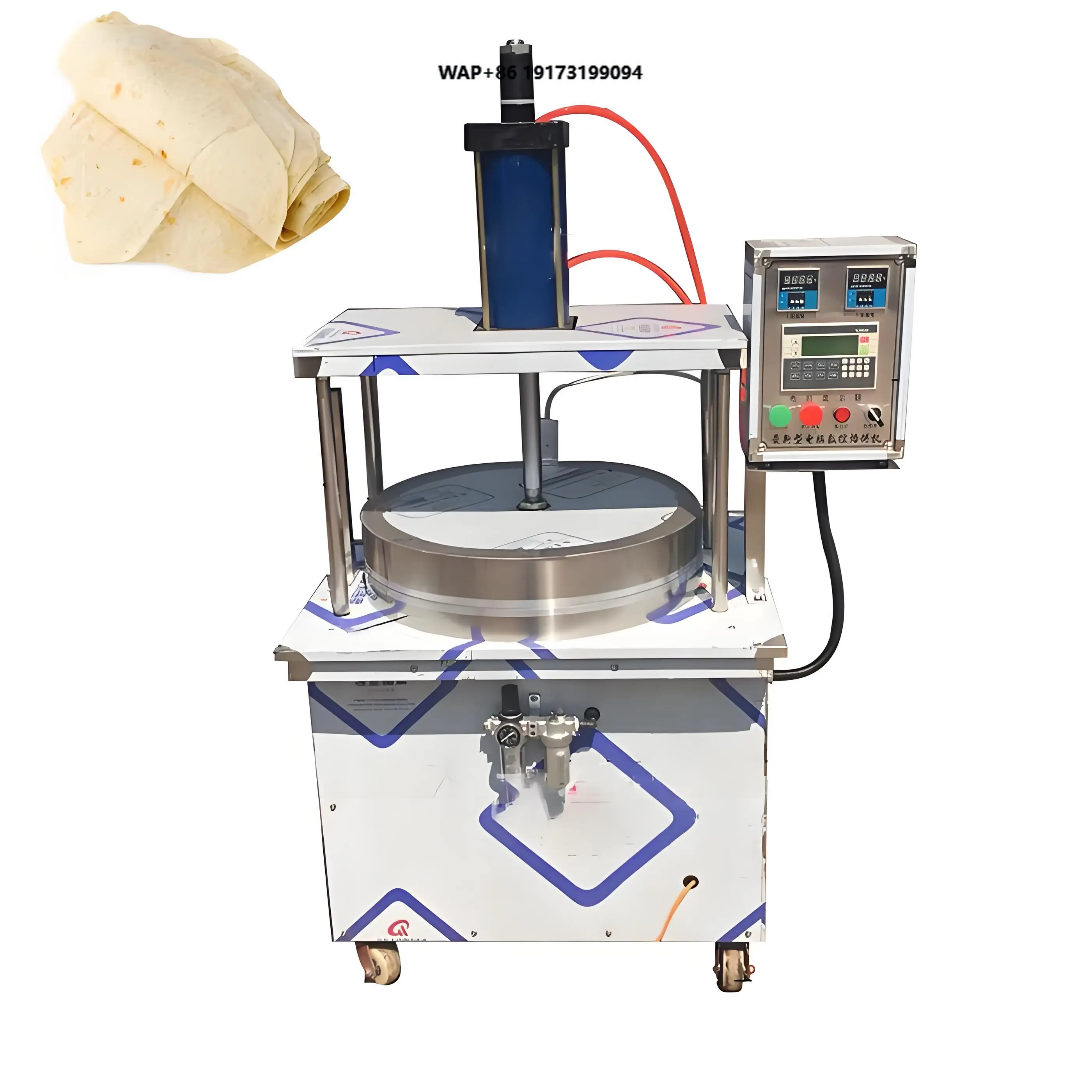 

High Efficiency Chinese Pancake Machine Automatic Pancake Maker Machine Price Pancake Automatic Machine