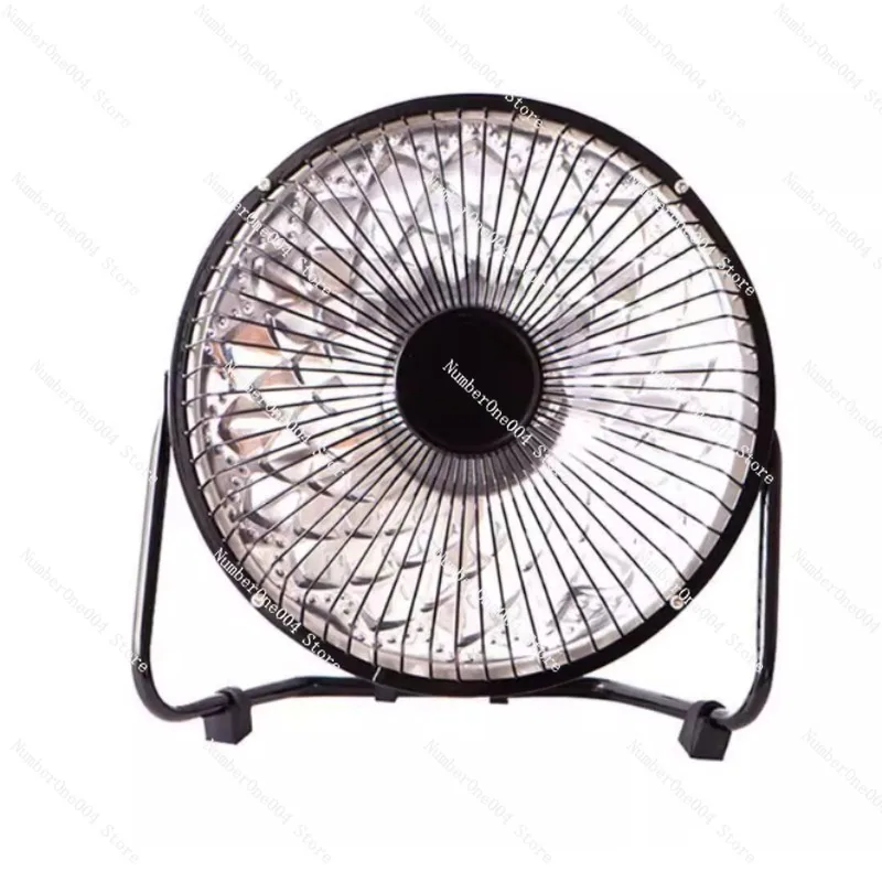 

Household 220V Mini Solar Electric Heater Portable Desktop Fan Quartz Tube Heating Office Winter
