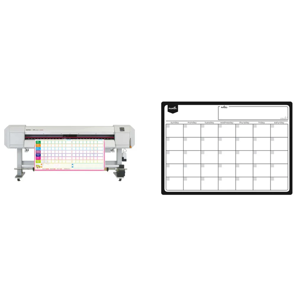 Kalender Kulkas Magnetik Perencana yang Dapat Dihapus Stiker Jadwal 8 Bulan Pengatur Keluarga Penggunaan Rumah Stiker Rencana Magnetik