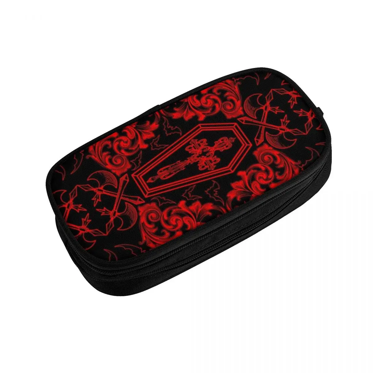 Astuccio personalizzato coreano gotico vampiro per ragazzi Gilrs personalizzato Halloween Haunted Mansion grande capacità portapenne borsa