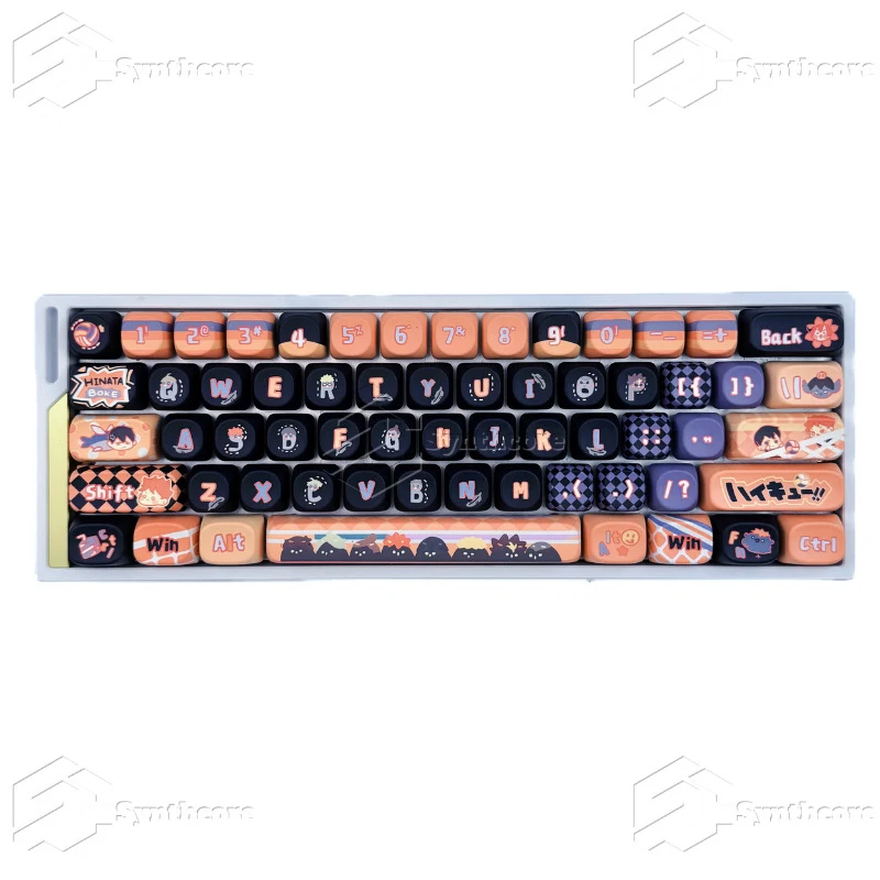 

Haikyuu!! Karasuno KeycapMOAHighly customized, cute and personalized five-sided sublimation suitablewootingMagnetic axis