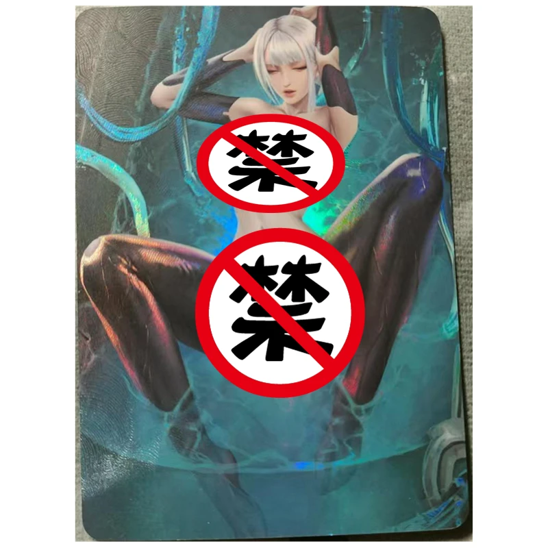 

1 шт./компл. DIY скрытая аниме-карта Люси серии ACG сексуальная телесная карточка игрушка подарок игра домашние аниме комиксы коллекционные карты