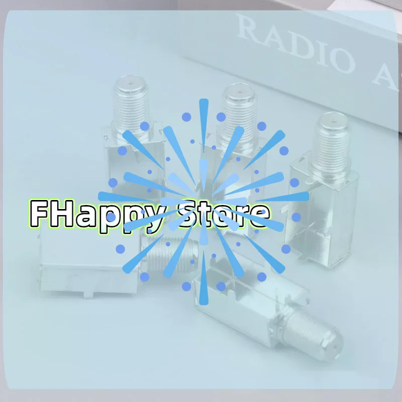 5/10Pcs M Shielding Box Coaxial Cable Connector IF 2414F With Integrated Imperial Threaded Connector High-Speed Data Transfer