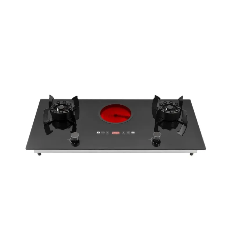 China Household Built in Easy Table Installation Tempered Glass Gas Stove for Kitchen