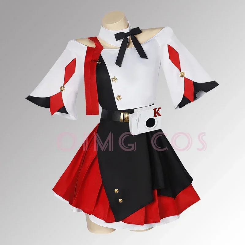 Cosl120 March 7th KFC Co branding Cosplay Costume Honkai Star Rail Carnival Uniform Wig Anime Halloween Costumes Men Game