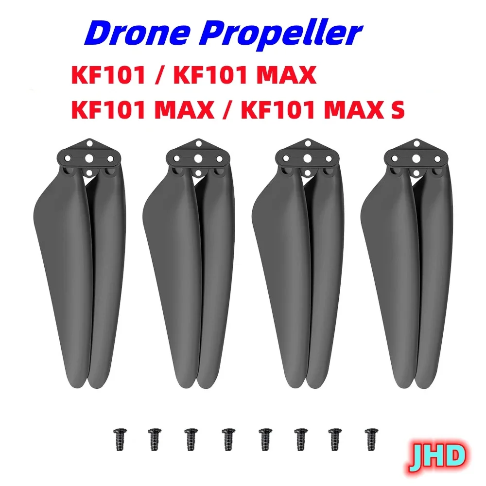 Free JHD KF101 Max Drone Blades For Original KF101 Max-S Paddle Drone KF101 Max Propeller KF101MAX Drone Paddle Wholesale