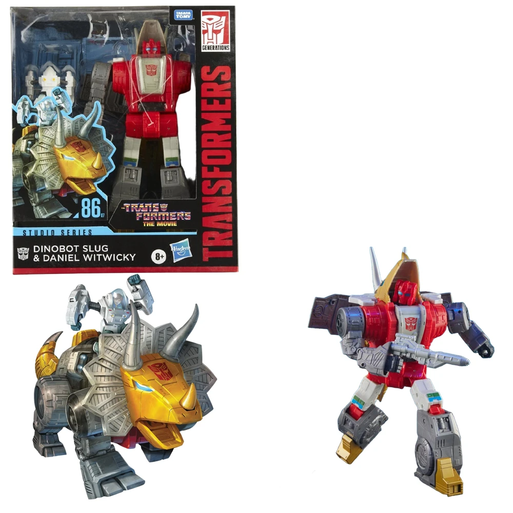 

TAKARA TOMY Transformers Toys Studio Series The Movie Leader Class Dinobot Slug&Daniel Witwicky Model Doll Action Figure SS86-07