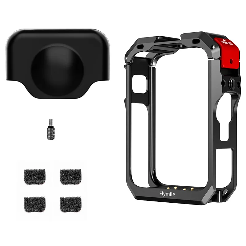 Suitable for DJI Osmo 360 Metal Rabbit Cage Panoramic Camera Protective Frame Action Camera Expansion Shell Accessories