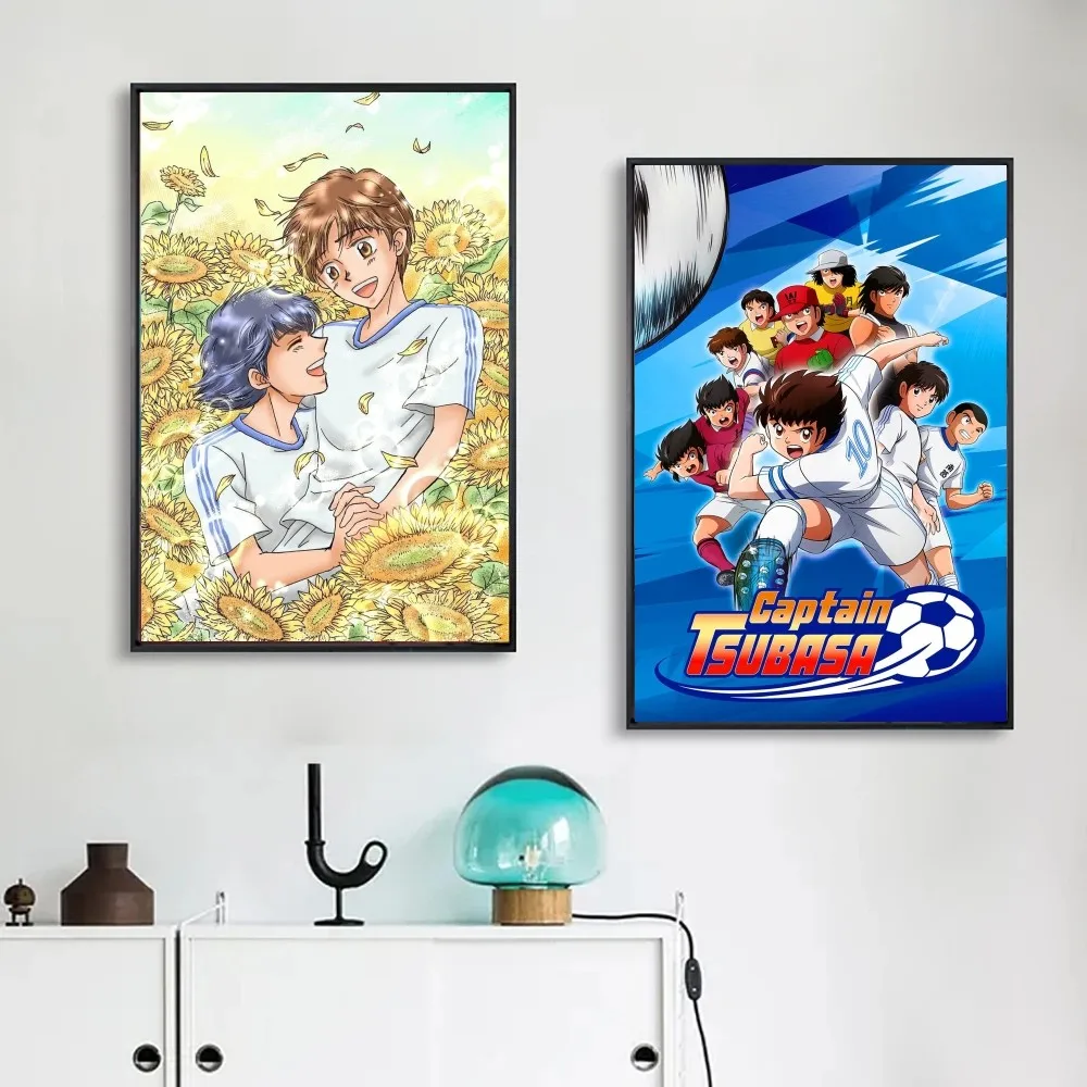 1pc Captain Tsubasa Poster Poster Art Print Bar Living Room Furniture Decor