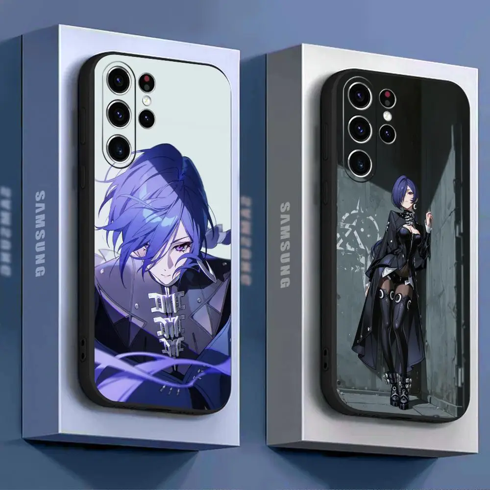 Cool zenless Promeia Phone Case For Samsung Galaxy S26 S25 S24 S23 S22 S21 S20 Plus Ultra Soft Black