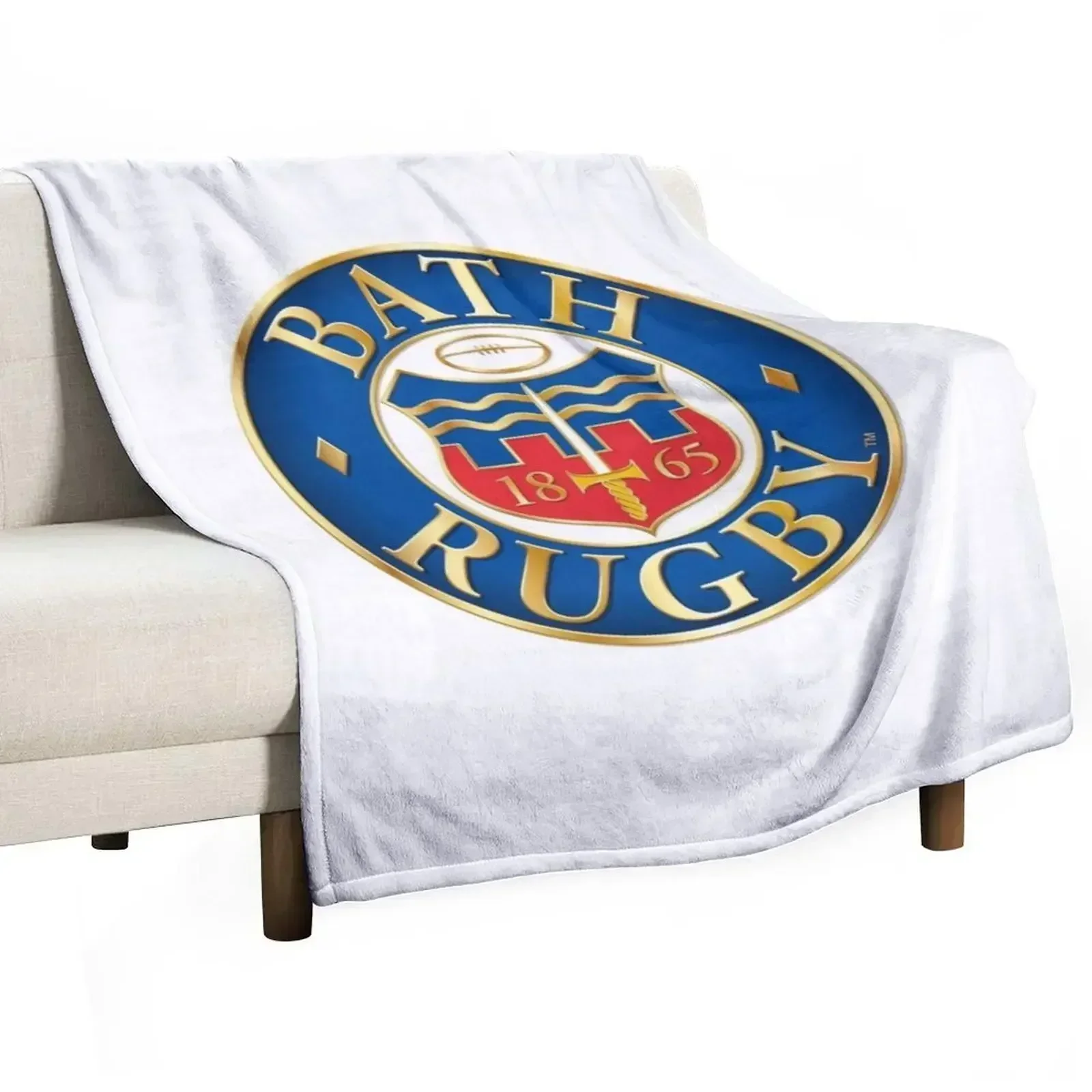 

Bath Rugby Throw Blanket Bed Fashionable Flannel Bed Luxury Thicken Blankets