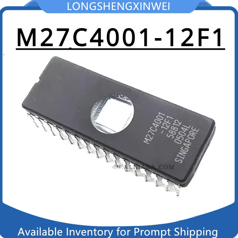 1PCS M27C4001-12F1 M27C4001 CDIP-32 Erasible Programmable ROM Memory IC Chip New Original