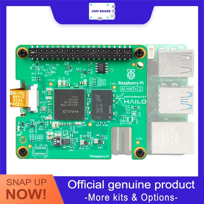 Raspberry Pi AI HAT+ 2 – Enhancing Generative AI (LLM/VLM) with Hailo-10H Processing Engine