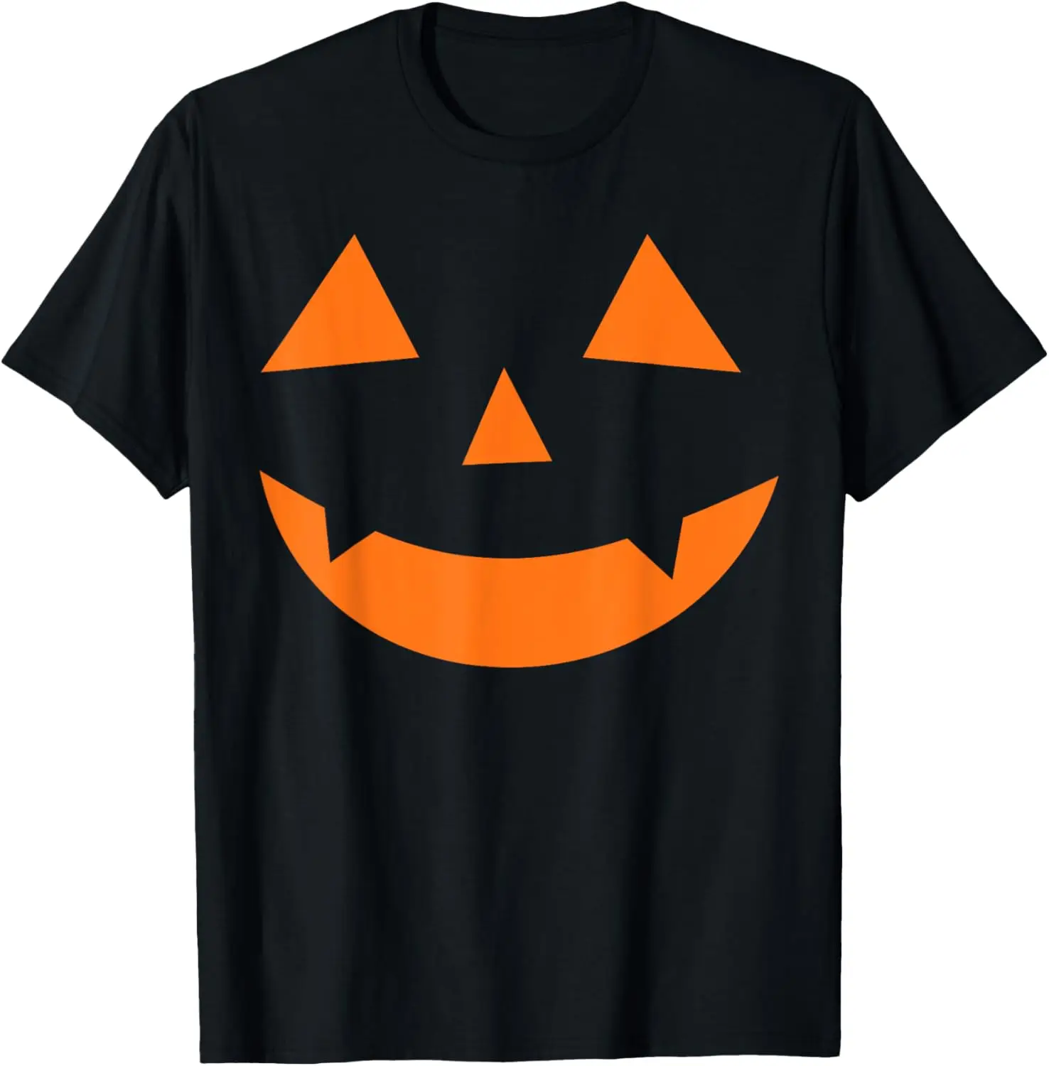 Jack o Lantern Vampire Pumpkin Face Cute Halloween Costume T-Shirt