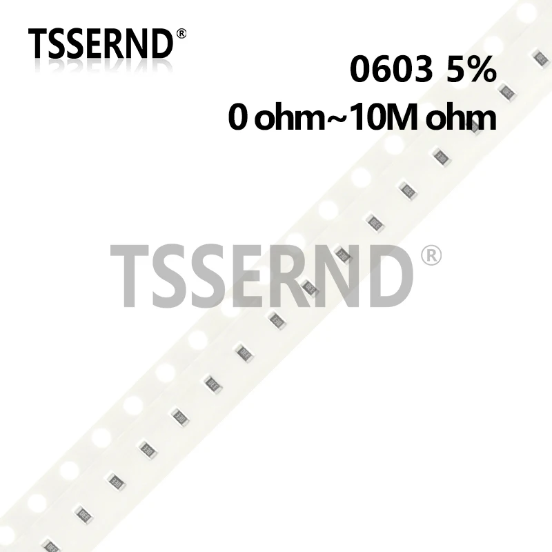 

100 шт. 0603 SMD резистор 0R ~ 10M 1/10W 10 5% 100 150 220 Ом 1K 330 K 470 K 10K 2,2 K 1M 1R 10R 100R 150R 220R 330R 470R