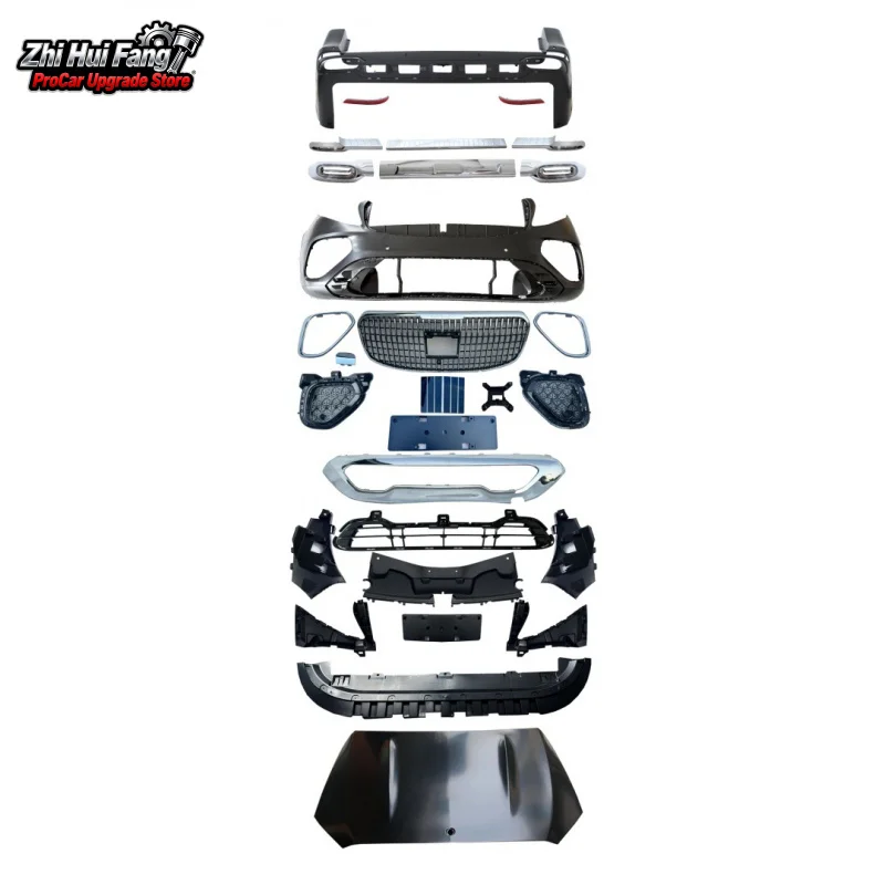 Suitable for GLS Maybach Model Surround Mercedes V-Class Vito W447 Modification W448 Bumper Body Kit 20