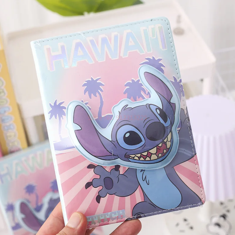 New Disney Stitch Series Stress Relief Notebook Cartoon Cute A5 Notebook Student Stress Relief Notepad Kids Stationery Gift