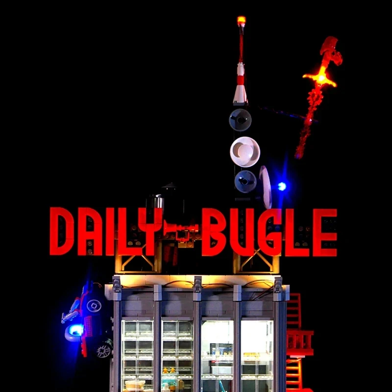 LED lights for The Bugle Building Of Daily Classic  76178（Only The Light）