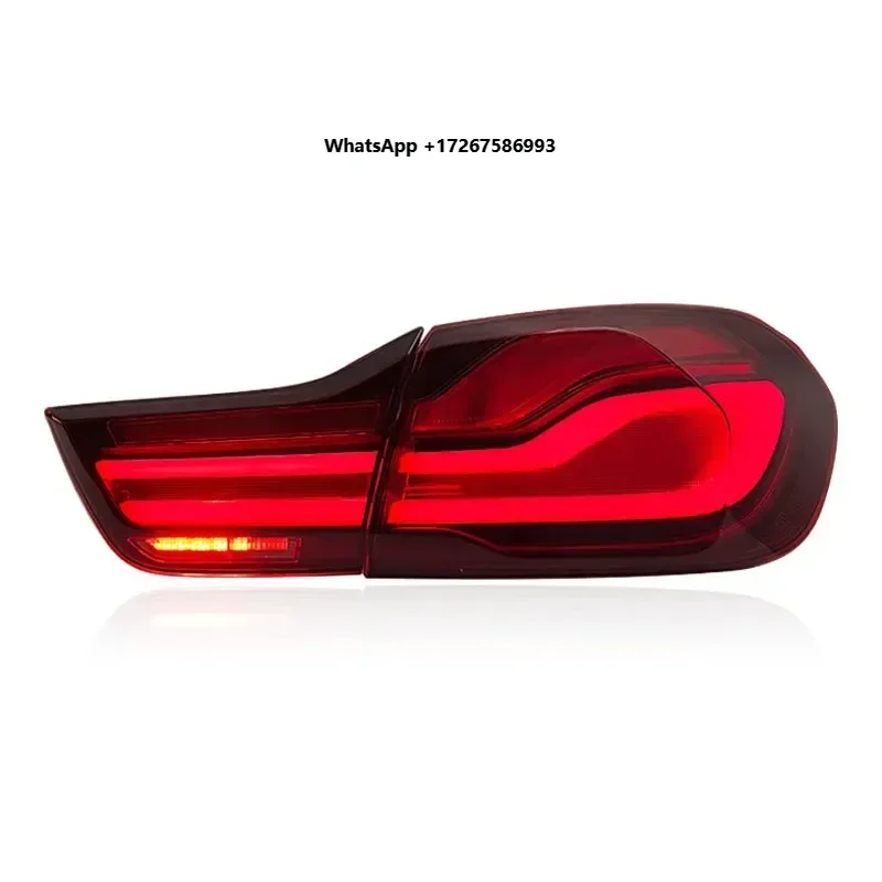 

For 4Series F32 F33 F36 F82 F83 M4 Tail Light Upgrade LCI 12V LED Rear Light Red Lens Modified Turning Signal Accessories Ne