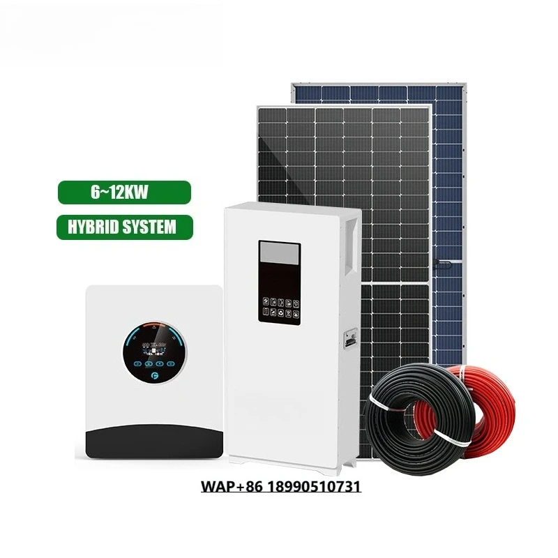 Complete Kit System 5000 Watts Solar Energy Home System 30KW 20KW 12KW 10KW 6KW Hybrid Solar System