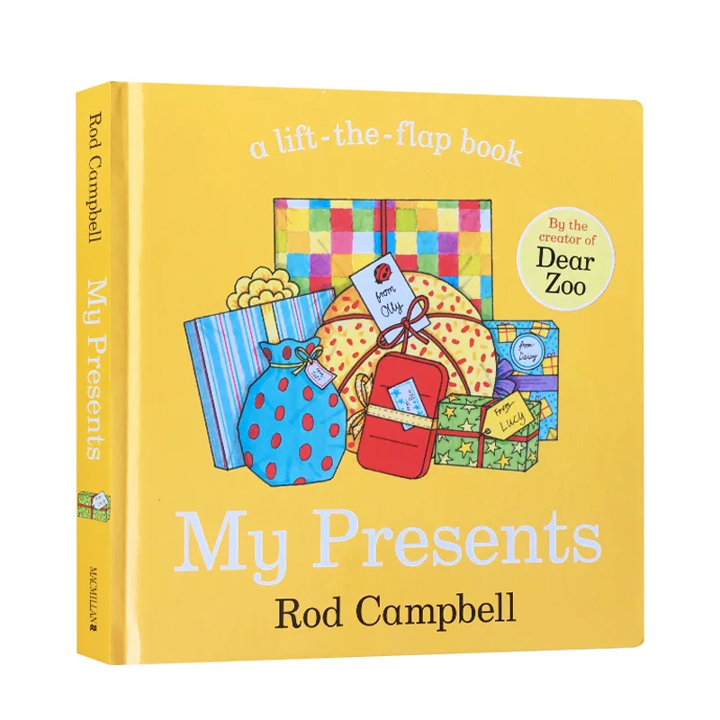 

My Presents, Dear Zoo Rod Campbell, Baby Children's books aged 1 2 3, English picture book, 9781529012026