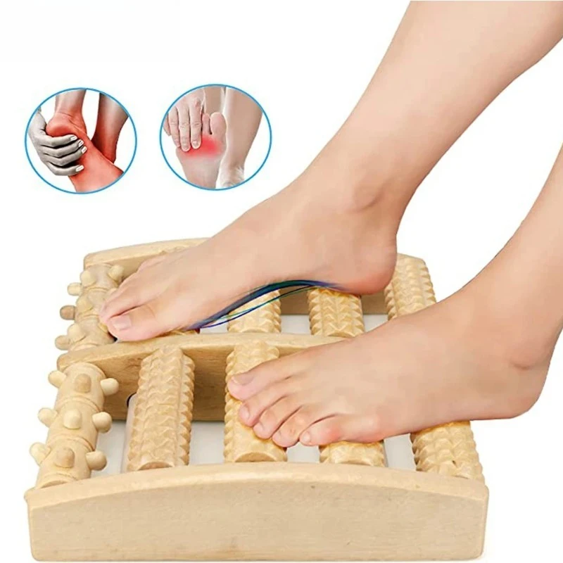 Foot Roller Plantar Fasciitis Relief Massager Heel Spur Arch Pain Relaxation Boosts Circulation Deep Tissue Massage Tool