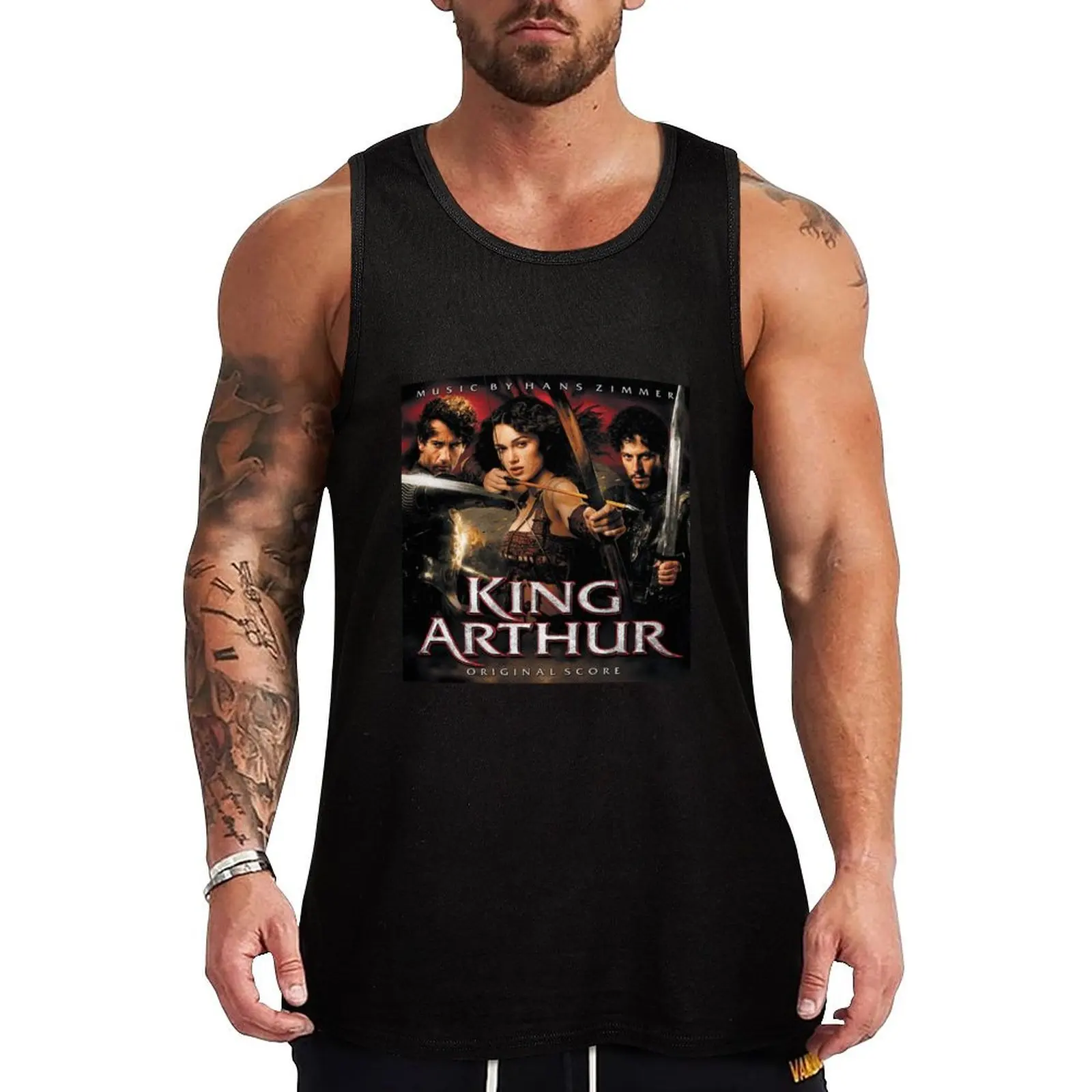 

Hans Zimmer king arthur Tank Top Workout Athletic Tank Top Breathable Sleeveless Wear