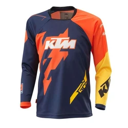 KTM Moto Bicycle Jersey Sleeve Cycling Enduro Mtb Shirt Downhill T-shirt Camiseta Motocross Mx Mountain Bike Clothing