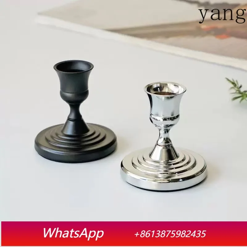 

CX Vintage Minimalist Metal Candle Holder Ornaments Home Decor