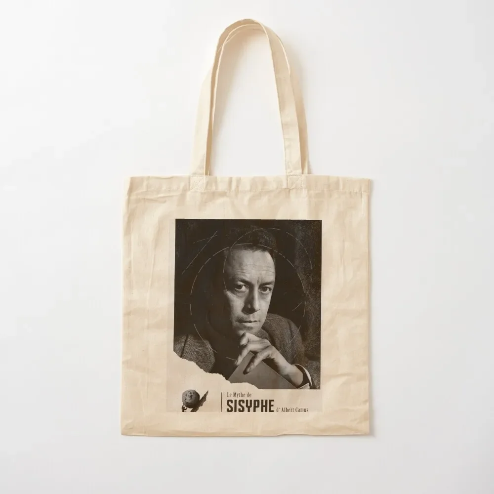 

The Myth of Sisyphus by Albert Camus Tote Bag tote bags aesthetic shopper bags Handbags women shopper bag women Tote Bag