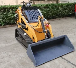 Mini Skid Steer Loader with Engine Tracked Chinese Manufacturer's Home Use Applicable Industries for Sale