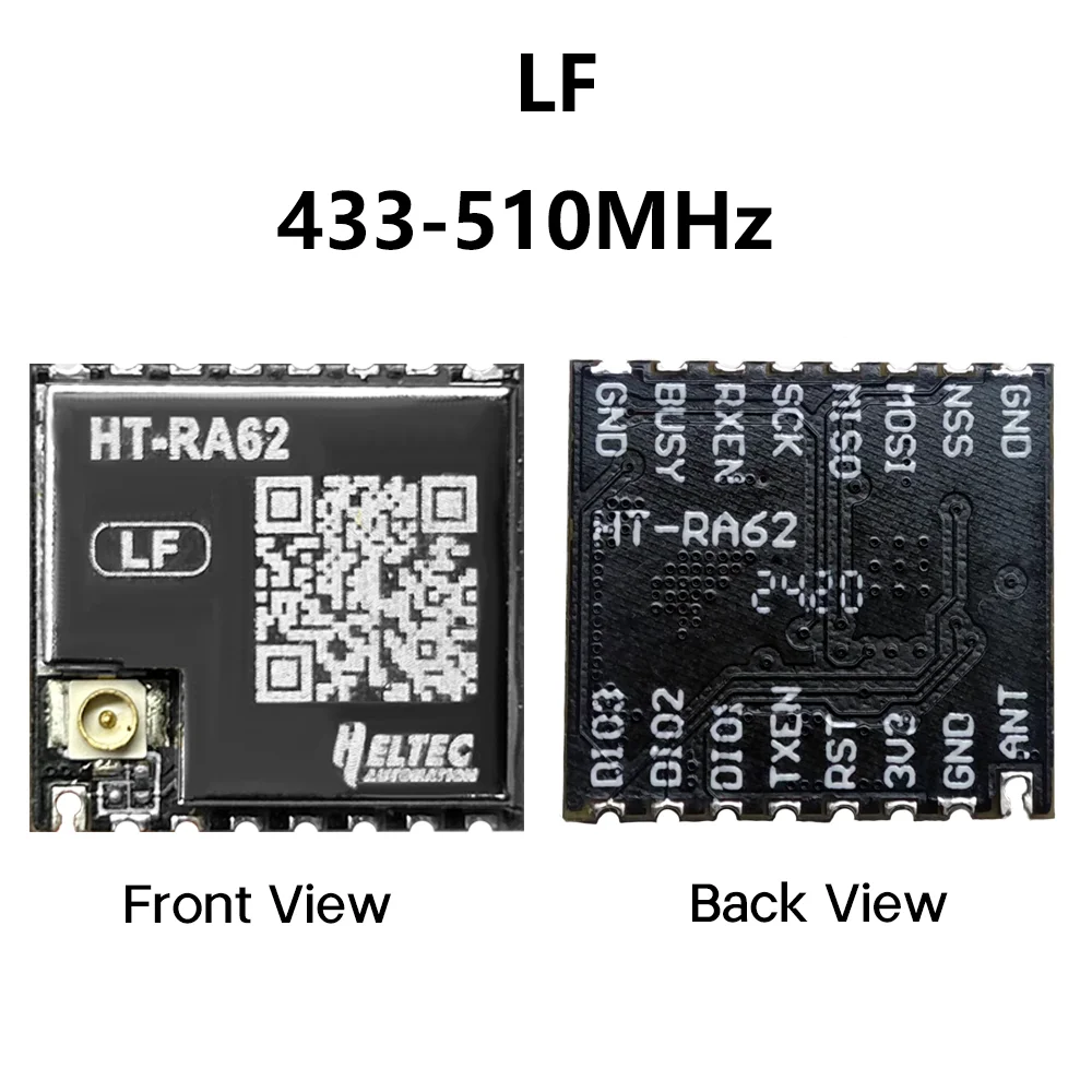 Heltec LoRa HT-RA62 Module SX1262 Secondary Development Supports LoRaWAN Protocol Heltec Low Power SPI Interface