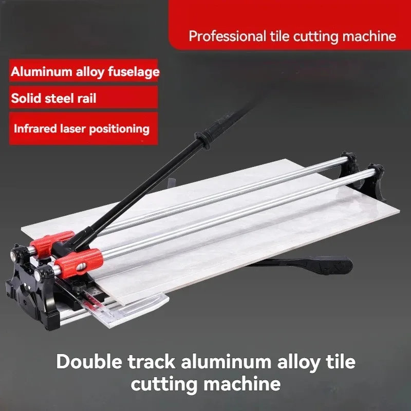 Ceramic Tile Cutting Machine Manual Dual Track Aluminum Base Plate Manual Push Knife Wall And Floor Tile Cutting Knife 600-1200
