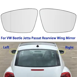 For VW Passat Jetta Beetle 2011-2019 Door Side Mirror Left Right Rearview Glass Wing Lens US Model 5C6857521J 5C6857522 J